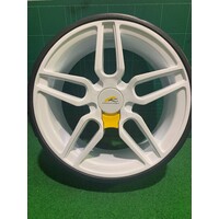 2016 Rear Wheel Assy White – No Trims