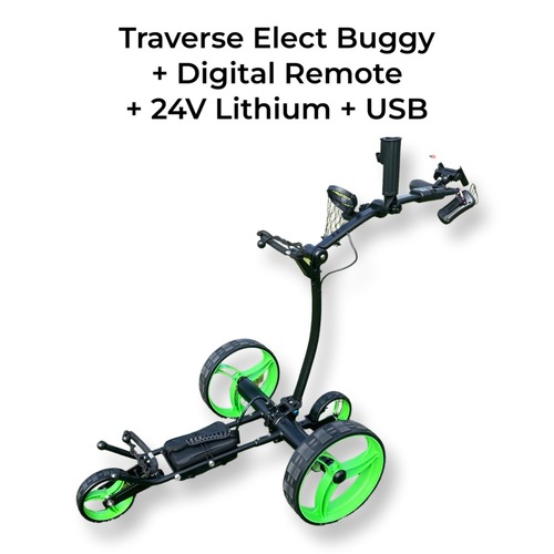 Traverse Electric Golf Buggy with DIGITAL REMOTE