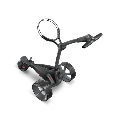 2024 Motocaddy M1 DHC "Click & Connect" Electric Trolley , Includes Sand Bucket loop