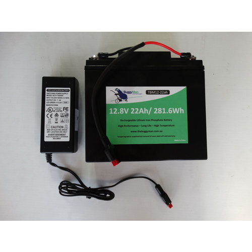 TBM Lithium Battery 12.8V - 22AH - B